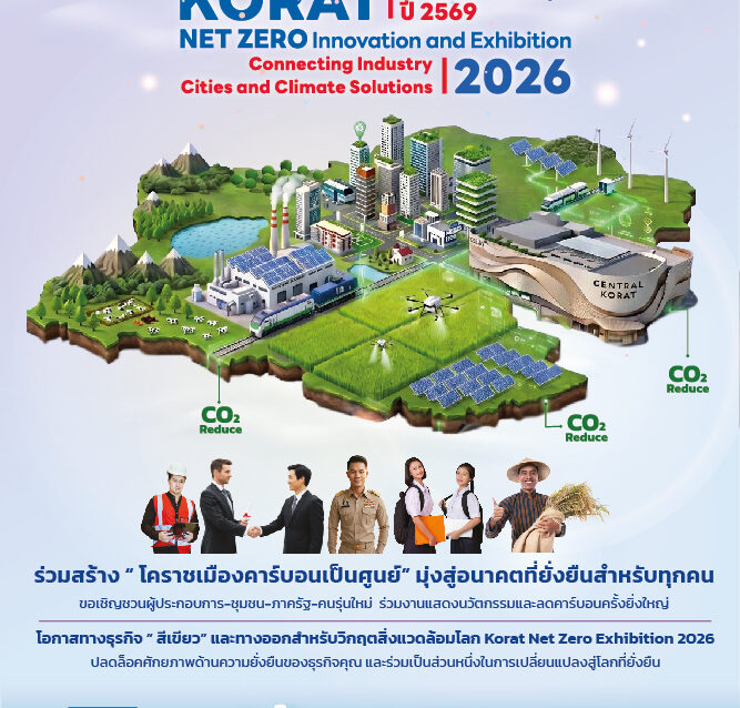 Korat Net Zero Innovation and Exhibition 2026