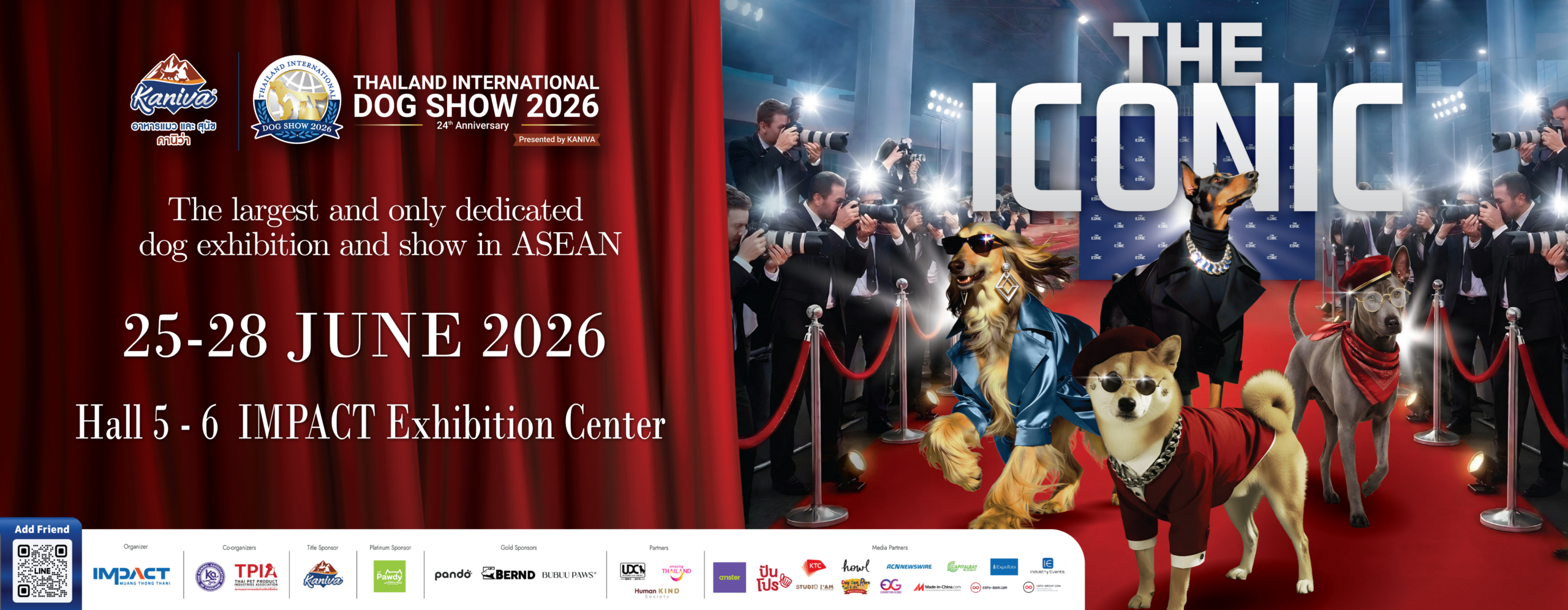 24th Thailand International Dog Show 2026 Presented By KANIVA