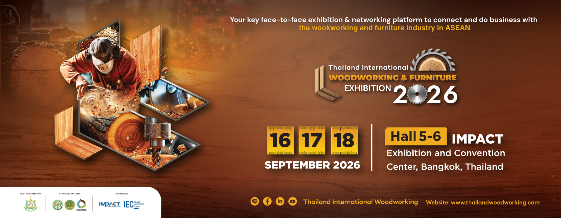 Thailand International Woodworking & Furniture Exhibition (TIWF 2026)